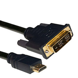 HDMI to DVI-D Adapter Cable, HDMI Male to DVI-D Male
