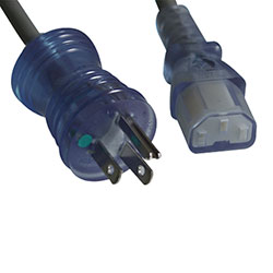 Power Cord, Hos., N5-15P to C13, 14 AWG